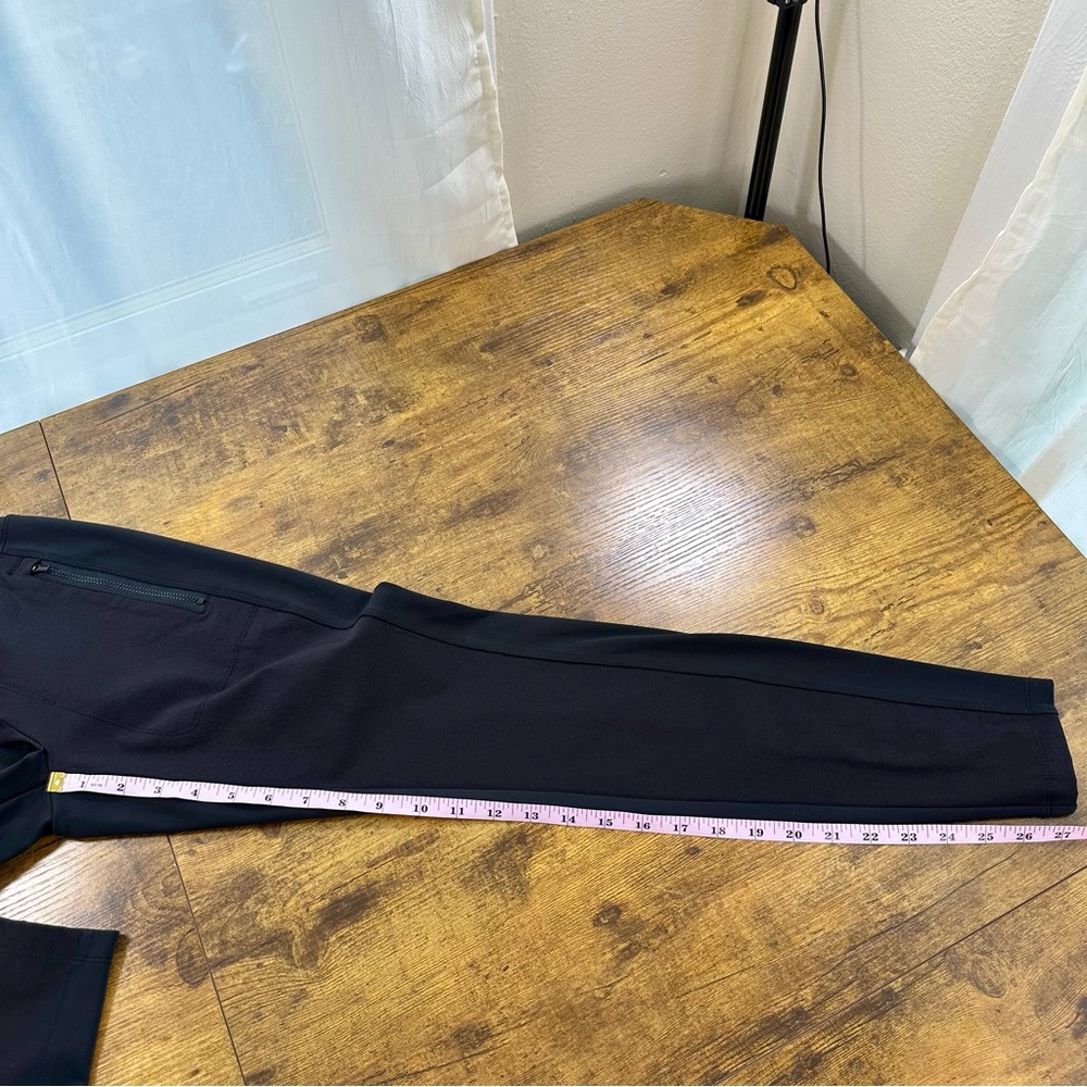 Athleta Headlands Hybrid Tight Moto Pants, Black, 0 - Picture 13 of 16